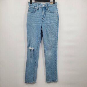 Madewell The Perfect Vintage Jeans Denim Pants Women Size 25 NWT High Waisted